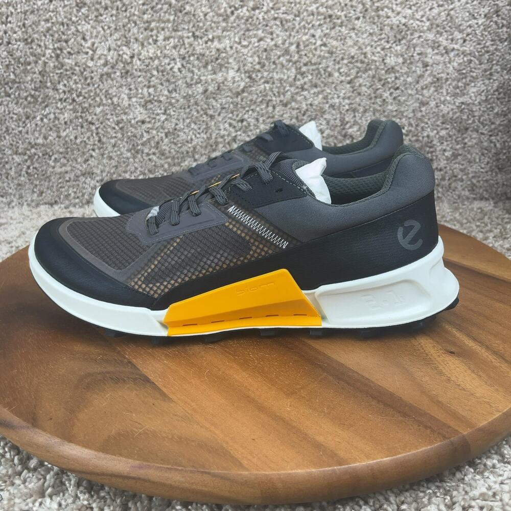 Ecco Biom 2.1 X Cross Mountain Trail Shoes Black Magnet EU 42 / Men's 8 - 8.5 US - Picture 5 of 12